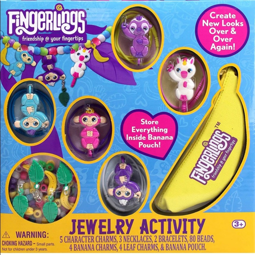 Tara Toys Fingerlings Jewelry Activity Arts and Crafts Kit, Varies